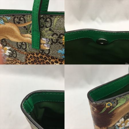  GUCCI グッチ レディーストートバッグ キッズバッグ GGタイガー 410812