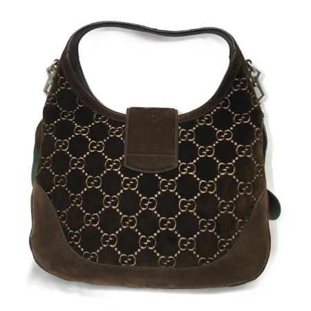  GUCCI グッチ レディース ショルダーバッグ ディオニュソス ミディアム ホーボー スエード 446687 ブラウン