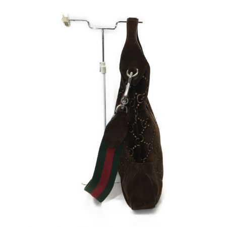  GUCCI グッチ レディース ショルダーバッグ ディオニュソス ミディアム ホーボー スエード 446687 ブラウン