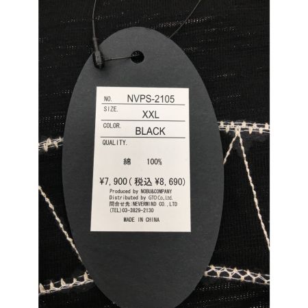  VANSON バンソン メンズ ポロシャツ XXL タグ付 ブラック