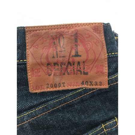  EVISU エビス デニムパンツ 2000T 40×32 №1 SPECIAL メンズ ネイビー