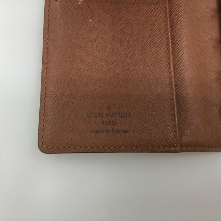  LOUIS VUITTON ルイヴィトン 手帳カバー アジェンダPM モノグラム 6ツ穴 R20005