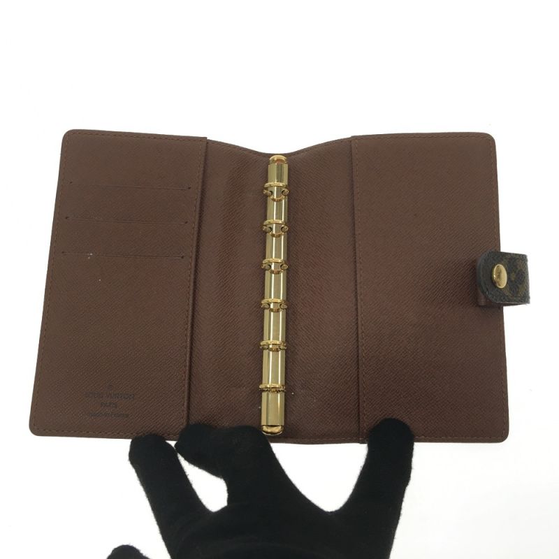 中古】 LOUIS VUITTON ルイヴィトン 手帳カバー アジェンダPM