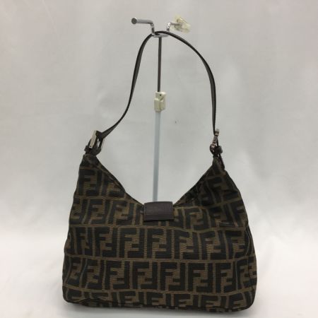  FENDI フェンディ レディース ショルダーバッグ セミショルダー ズッカ柄  2308 26569 099 ブラウン
