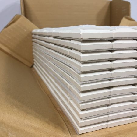  LIXIL リクシル エコカラット ヴィーレ 30角ネット張り 11シート入 2箱 ECO-30NET/WE1 (2)