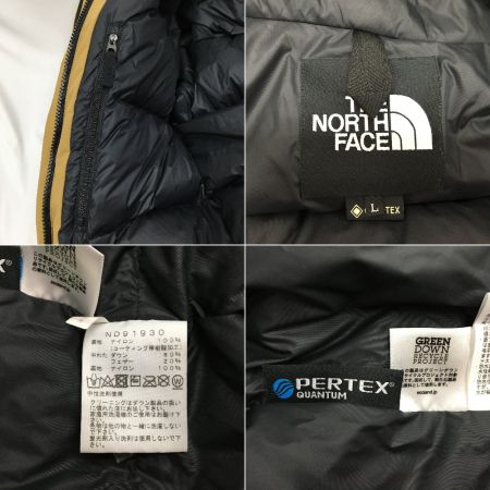 THE NORTH FACE ザノースフェイス SIZE L マウンテンダウンジャケット ND91930 ベージュ