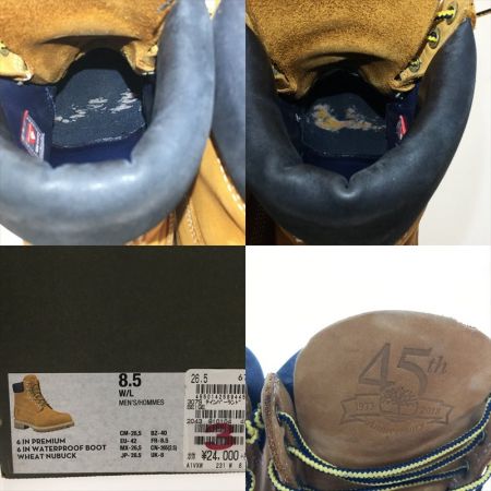  Timberland ティンバーランド メンズブーツ 45th Anniversary  307S キャメル