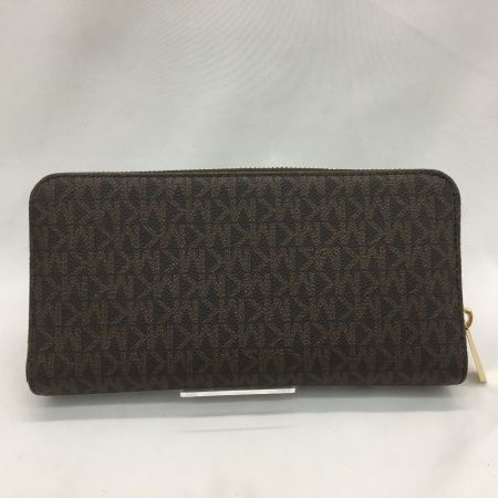  MICHAEL KORS マイケルコース ジェット セット トラベル シグネチャー ウォレット 35H8GTVT1B ブラウン