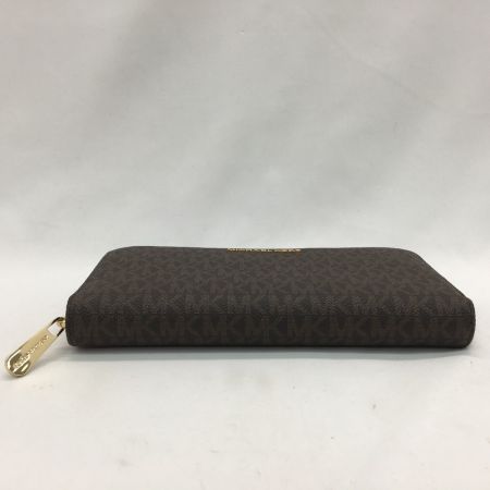  MICHAEL KORS マイケルコース ジェット セット トラベル シグネチャー ウォレット 35H8GTVT1B ブラウン