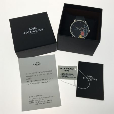  COACH コーチ レディース腕時計 クオーツ ディズニーコラボ 14602484