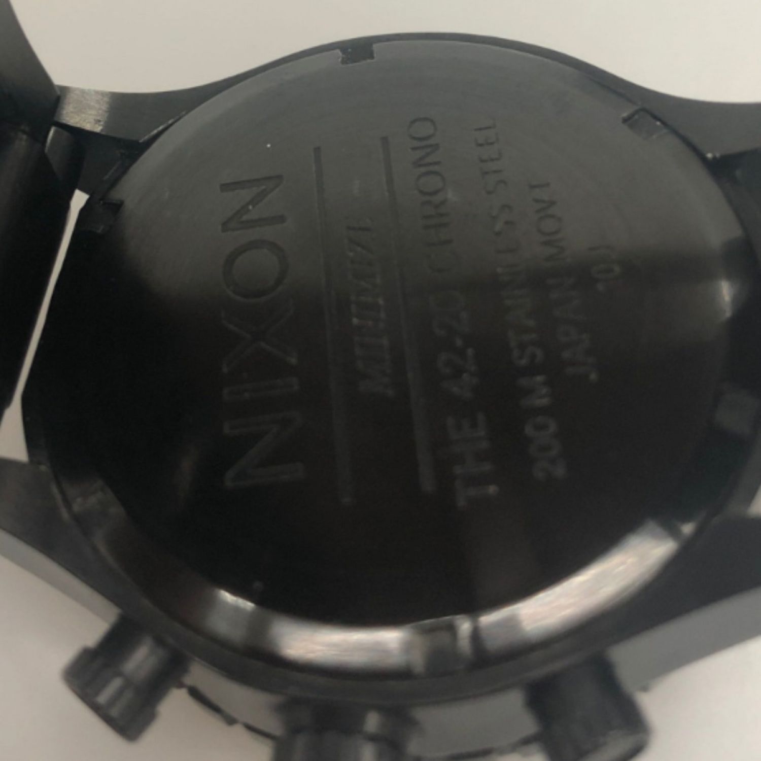中古】 NIXON ニクソン メンズ腕時計 クオーツ クロノグラフ デイト