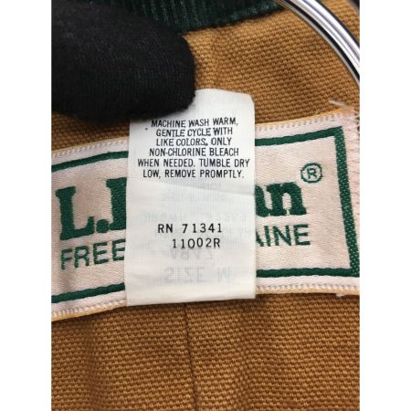  L.L.Bean エルエルビーン ハンディングジャケット SIZE M A847 オレンジｘグリーン 色褪せあり