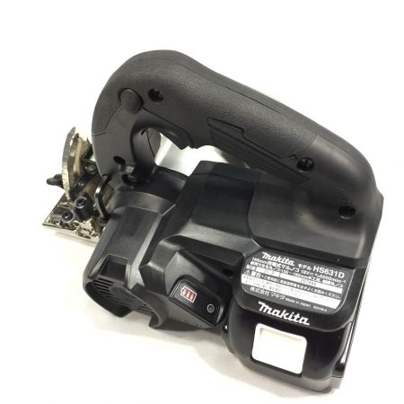 MAKITA マキタ 165mm 充電式マルノコ hs631dgxs ブラック