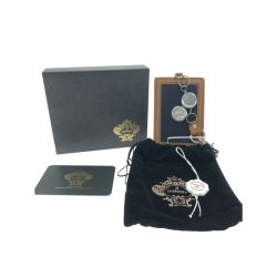 ▼▼ Orobianco オロビアンコ リールパスケース 定期入れ ブラウン×ブラック Bランク