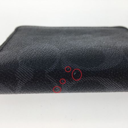  COACH コーチ メンズ シグネチャー コンパクトウォレット  91290 グレー
