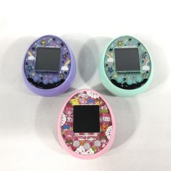 ▼▼  たまごっち Tamagotch meets サンリオキャラクター ピンク グリーン パープル 3個セット Cランク
