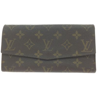 中古】 LOUIS VUITTON ルイヴィトン 長財布 モノグラム Cランク｜総合