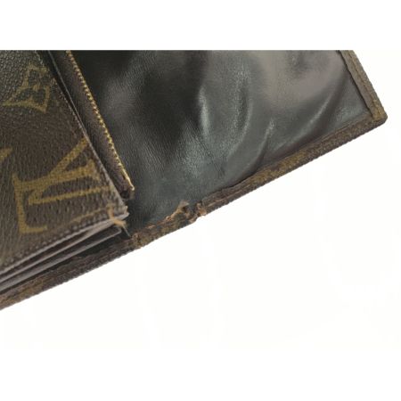  LOUIS VUITTON ルイヴィトン ユニセックス 長財布 モノグラム  ブラウン