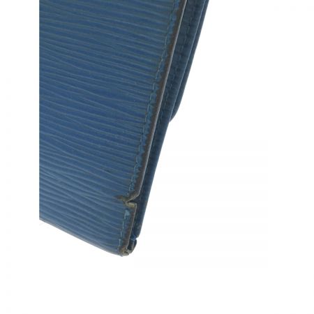  LOUIS VUITTON ルイヴィトン 長財布 エピ ポルトトレゾール インターナショナル M63385 ブルー