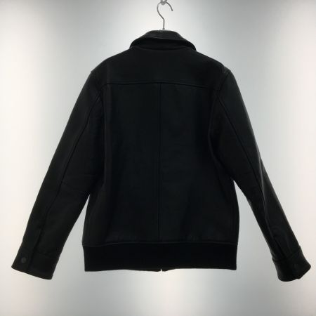  moussy マウジ メンズ レザージャケット ラムレザー Mサイズ ブラック