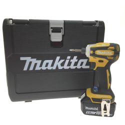 ▼▼ MAKITA マキタ 18v 6.0Ah 充電式インパクトドライバ TD172DGX フレッシュイエロー Bランク