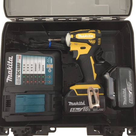  MAKITA マキタ 18v 6.0Ah 充電式インパクトドライバ TD172DGX フレッシュイエロー