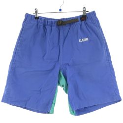 ▼▼ X-LARGE エクストララージ GRAMICCI ハーフパンツ G-SHORT SIZE L 01181704 ブルー Bランク