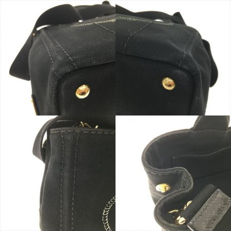  PRADA プラダ トートバッグ カナパ  ブラック