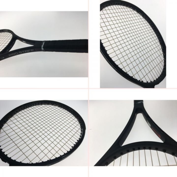 Wilson ウィルソン テニス 硬式ラケット PRO STAFF v11.5 本体のみ RF97 ホワイト x  ブラック｜中古｜なんでもリサイクルビッグバン