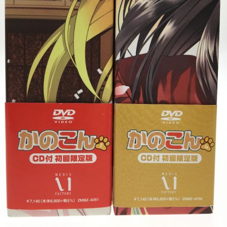 【中古】 かのこん DVD CD付 初回限定版 1～6巻セット 帯付 A