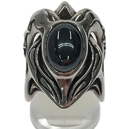  M's collection メンズ リング シルバー 石付 19号