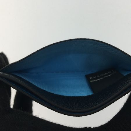  BVLGARI ブルガリ ユニセックス カードケース  30405 ブラック