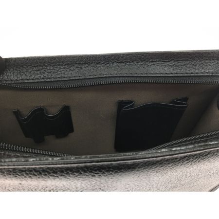  BLAZER CLUB メンズ セカンドバッグ クラッチバッグ 牛革 A5サイズ ブラック