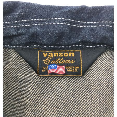  VANSON バンソン メンズ オールインワン つなぎ L タグ付 NVA0-301 ネイビー