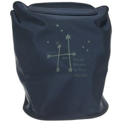 ▼▼ HERMES エルメス 星を巡る旅展 限定 シェルパ リュック  ネイビー Aランク