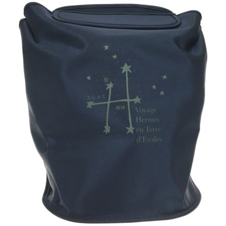 HERMES エルメス 星を巡る旅展 限定 シェルパ リュック  ネイビー