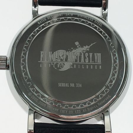   ファイナルファンタジー Ⅶ アドベントチルドレンウォッチ 39㎜モデル