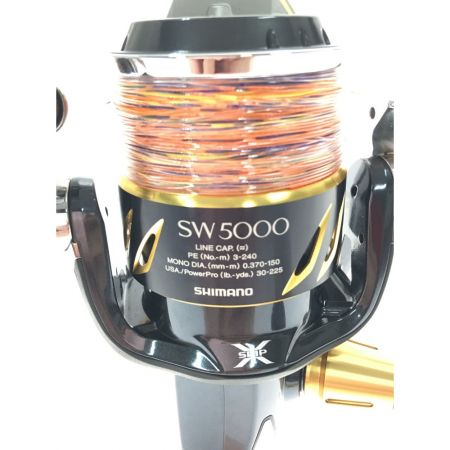  SHIMANO シマノ スピニングリール 箱・ケース付き 03064 SW5000XG