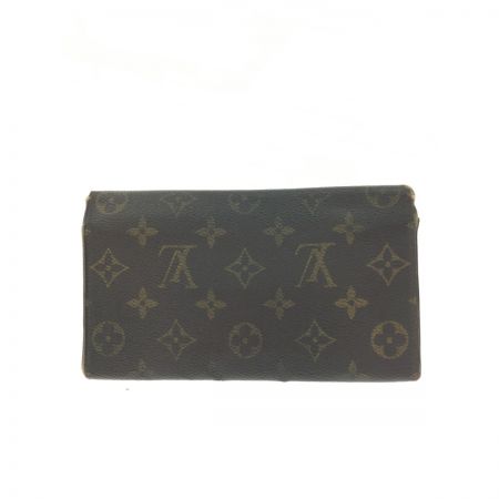  LOUIS VUITTON ルイヴィトン レディース長財布 モノグラム ポシェットポルトモネクレディ M61725