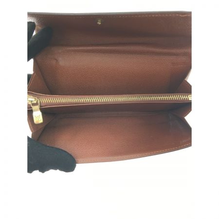  LOUIS VUITTON ルイヴィトン レディース長財布 モノグラム ポシェットポルトモネクレディ M61725