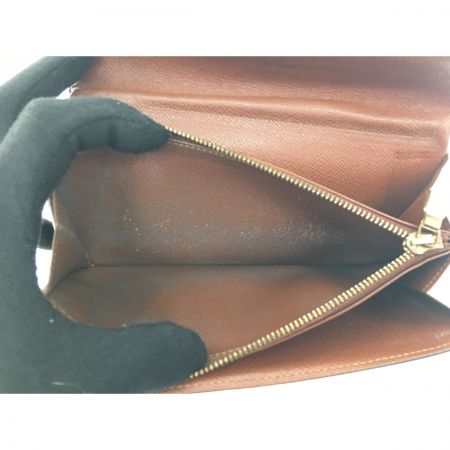  LOUIS VUITTON ルイヴィトン レディース長財布 モノグラム ポシェットポルトモネクレディ M61725