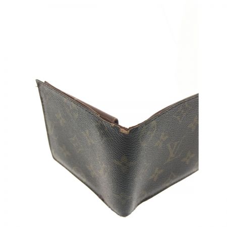  LOUIS VUITTON ルイヴィトン 二つ折り財布 モノグラム ポルトフォイユ マルコ M61675
