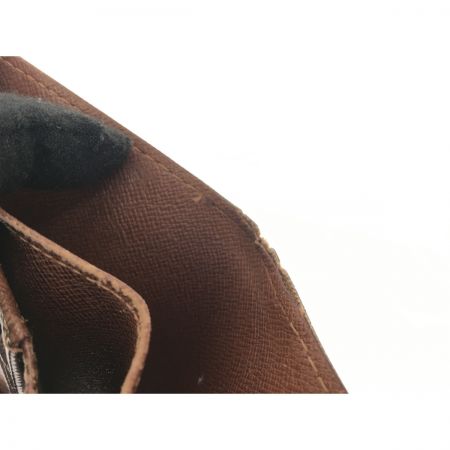  LOUIS VUITTON ルイヴィトン 二つ折り財布 モノグラム ポルトフォイユ マルコ M61675