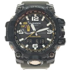  CASIO カシオ G-SHOCK マッドマスター ソーラー電波 トリプルセンサーVer.3 アナデジ GWG-1000 Bランク