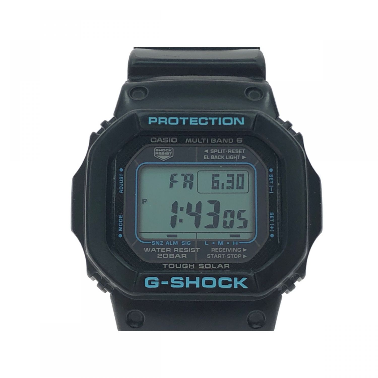 中古】 CASIO カシオ G-SHOCK Gショック タフソーラー MULTIBAND6 電波