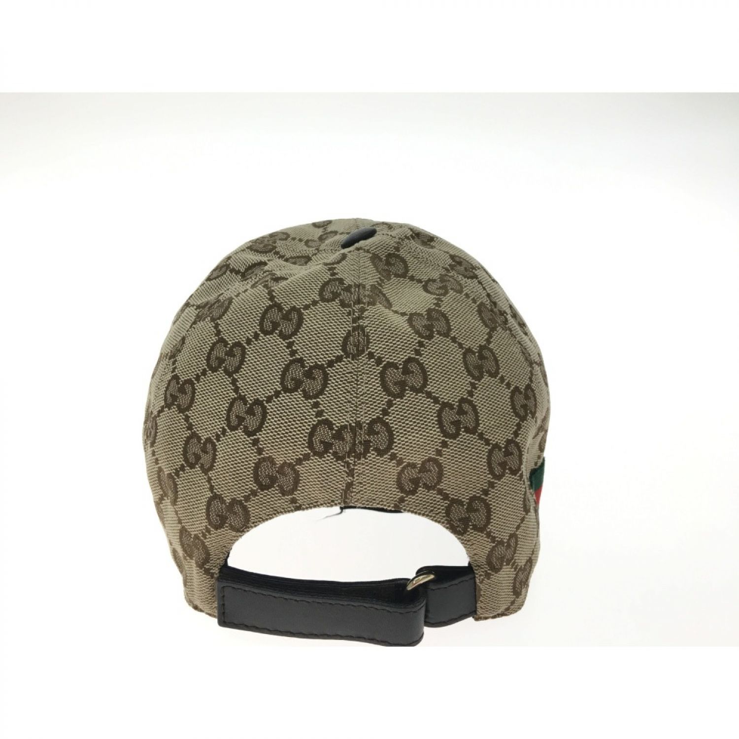 中古】 GUCCI グッチ GGキャンバス ベースボールキャップ L 59㎝ A