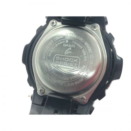 CASIO カシオ メンズ腕時計 デジアナウォッチ G-SHOCK 電波ソーラー Ｇショック  AWG-M100BC ブラック