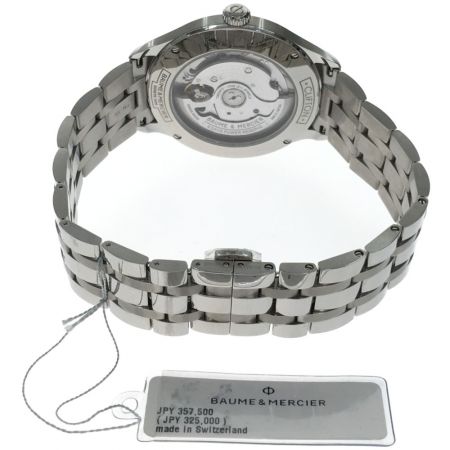  BAUME&MERCI メンズ腕時計 自動巻き クリフトン・ボーマティツク MOA10400
