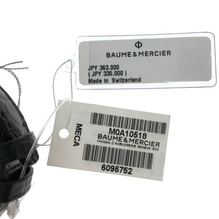  BAUME&MERCI メンズ腕時計 自動巻き クリフトン・ボーマティツク MOA10518