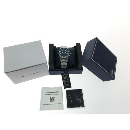  SPINNAKER 高性能 自動巻き ダイバーズウォッチ TiCTAC限定モデル SP-5075-22 ネイビー